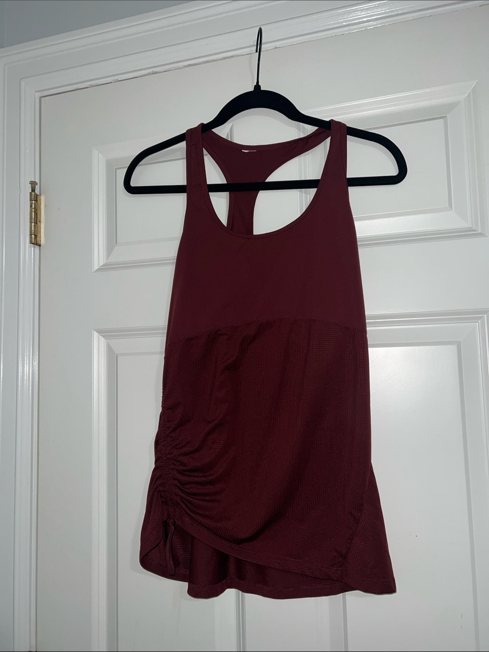Fabletics Maroon Racerback Tank